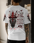 I Am The Son Of A King Cross Men's All Over Print Shirt - Trunx265634