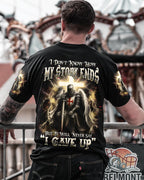 I Don't Know How My Story Ends Warrior Men's All Over Print Shirt - Trunx343002