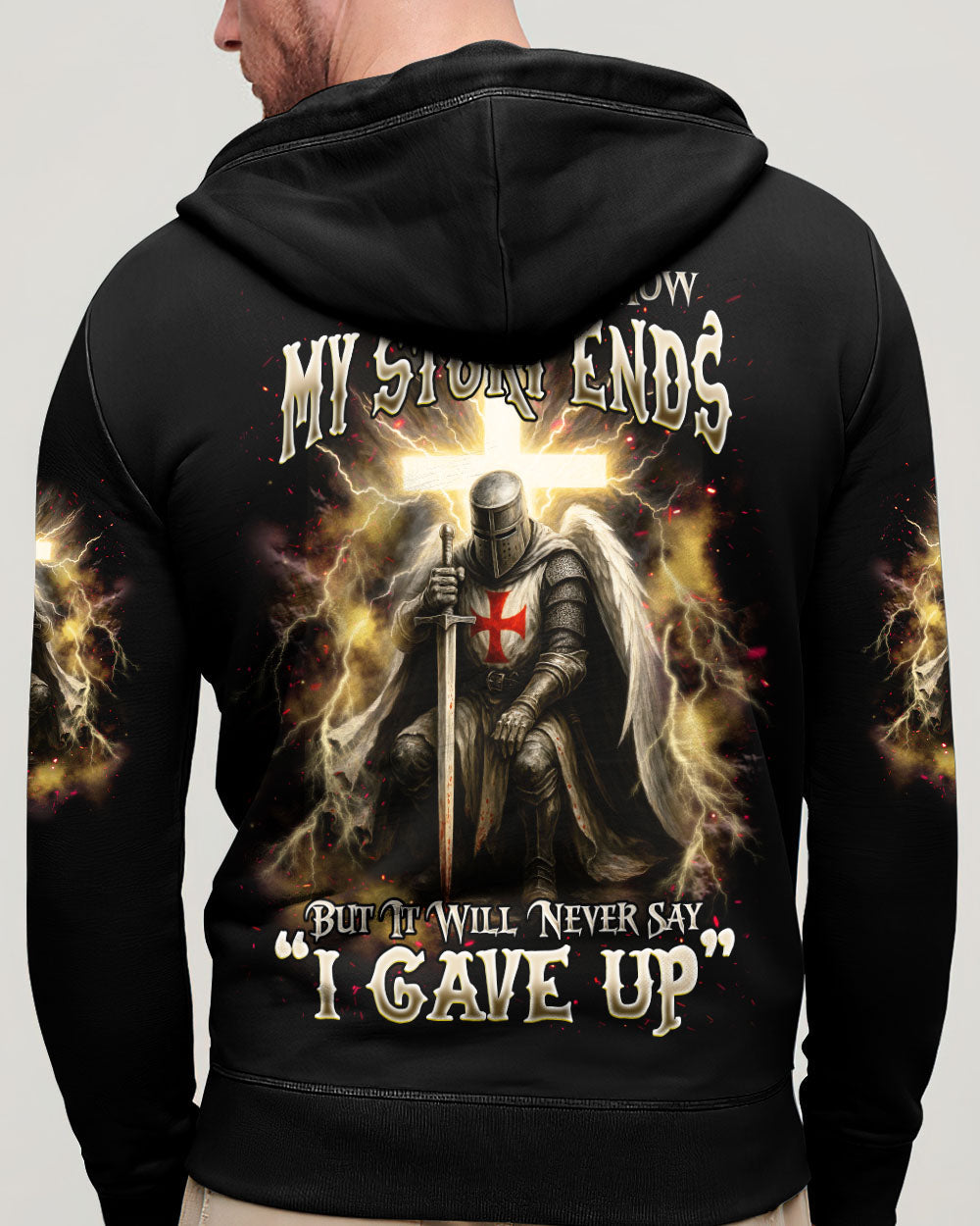 I Don't Know How My Story Ends Warrior Men's All Over Print Shirt - Trunx343002