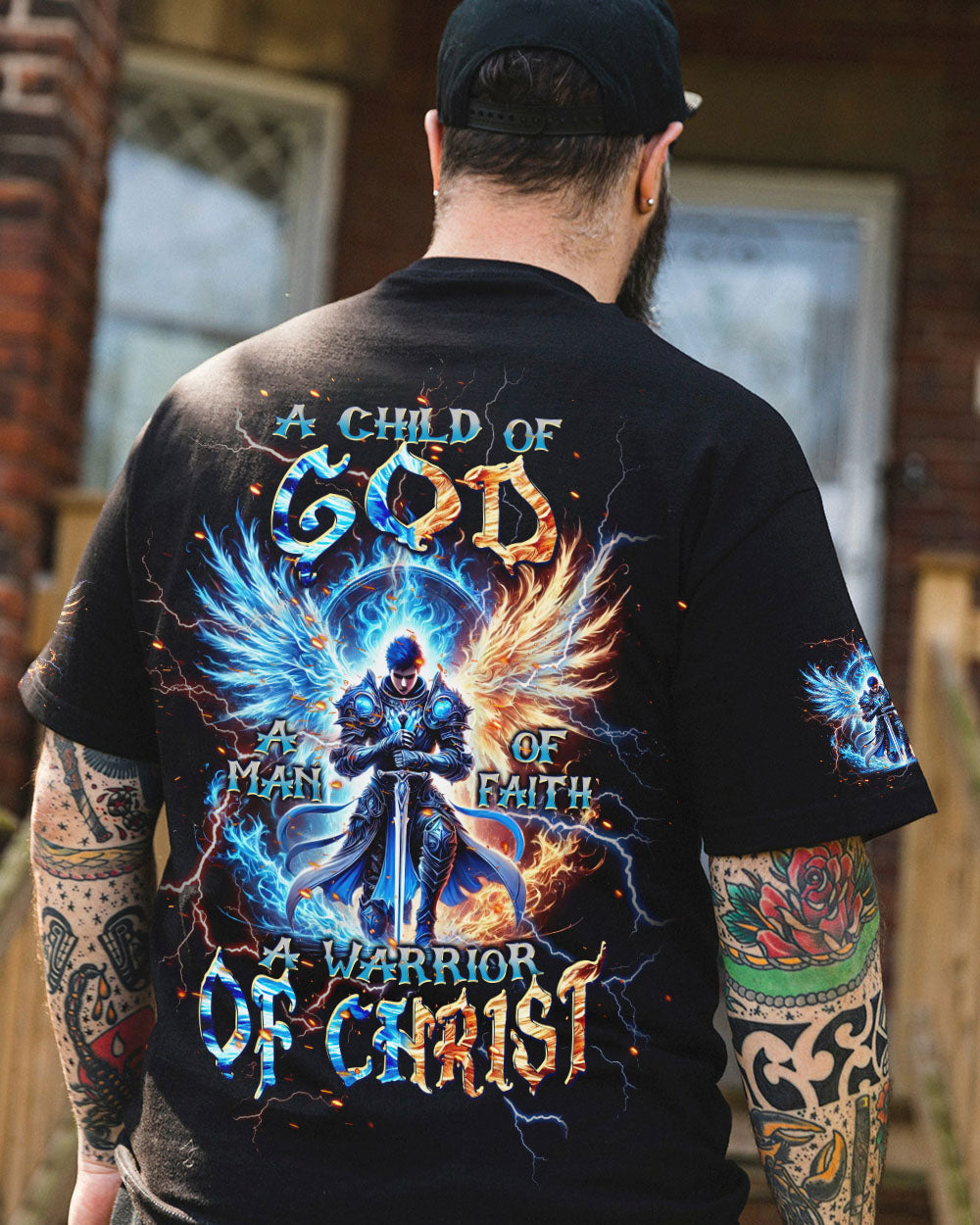 A Warrior Of Christ Men's All Over Print Shirt - Trunx498820