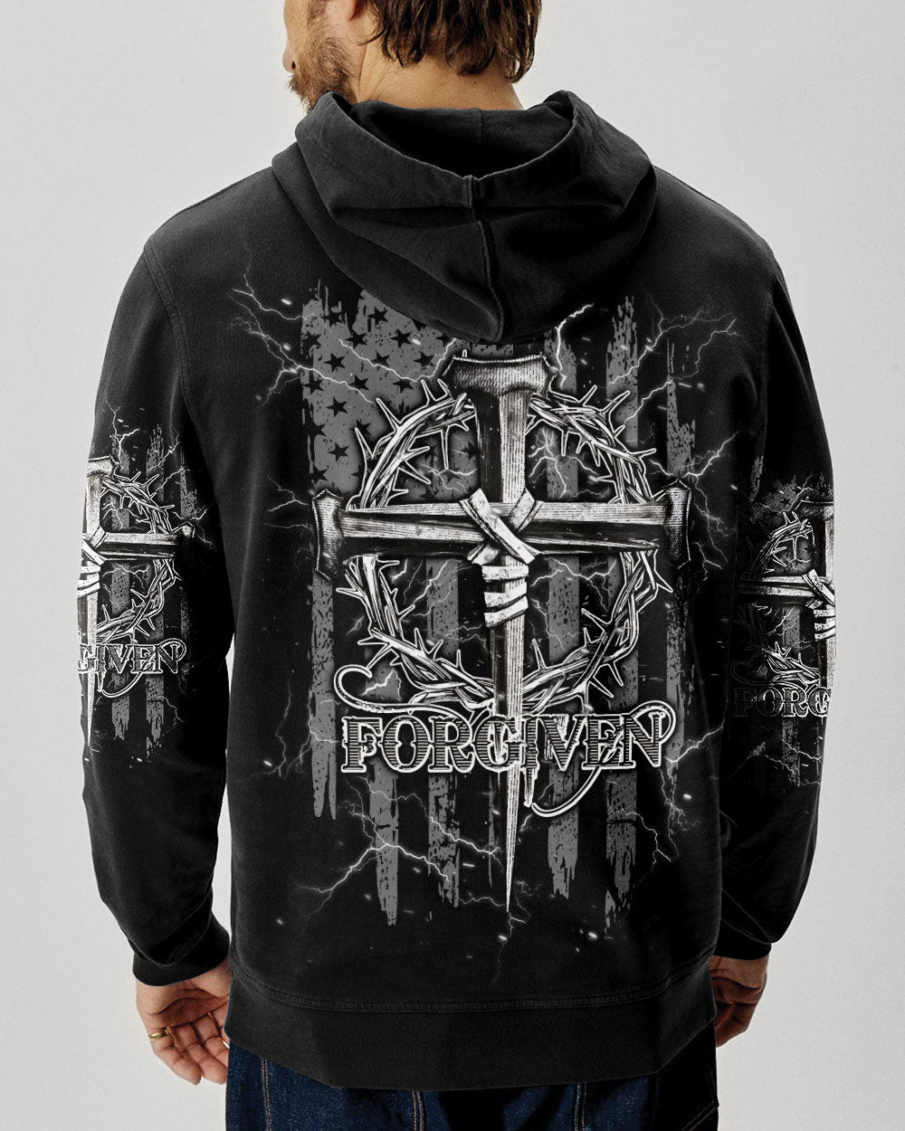 Forgiven Men's All Over Print Shirt - Trunx926521