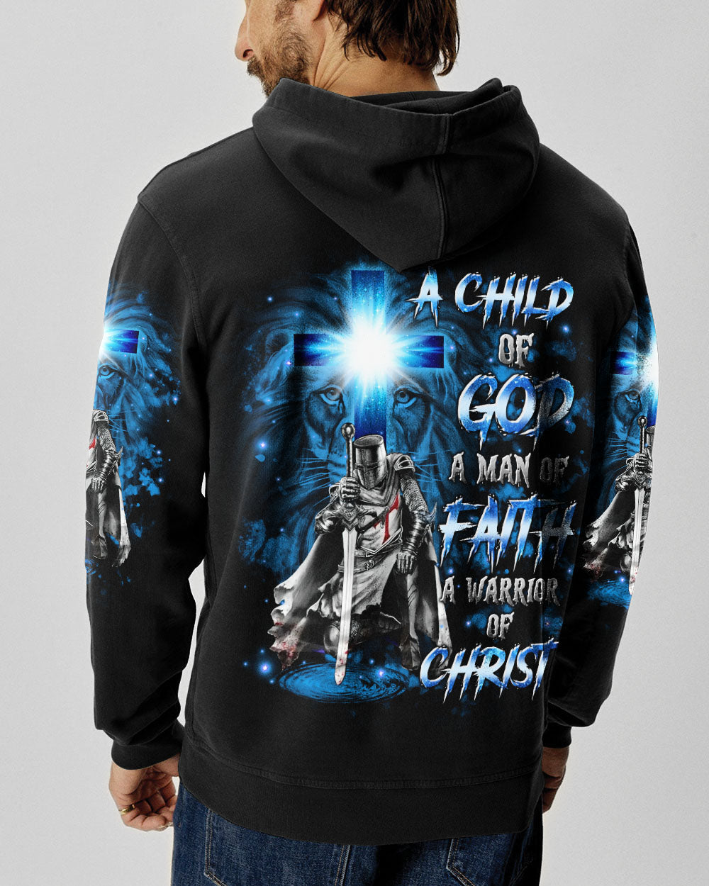 A Warrior Of Christ Men's All Over Print Shirt - Trunx125826