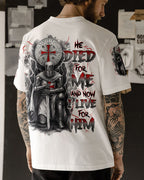 He Died For Me Men's All Over Print Shirt - Trunx702128