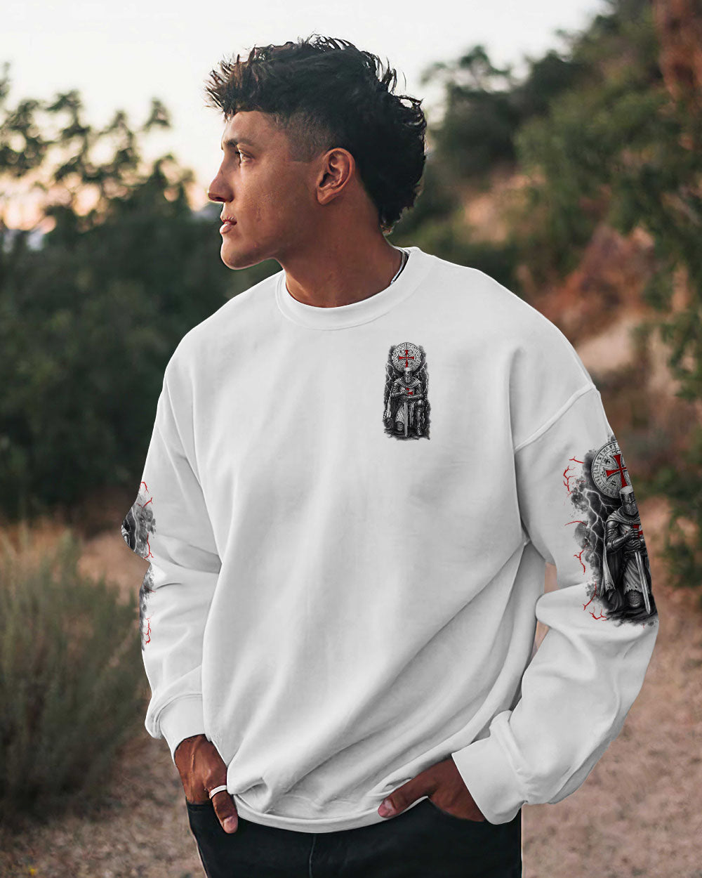 He Died For Me Men's All Over Print Shirt - Trunx702128