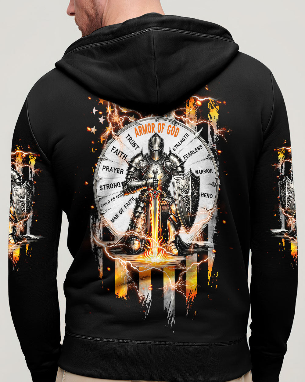 Armor Of God Warrior Men's All Over Print Shirt - Trunx255460