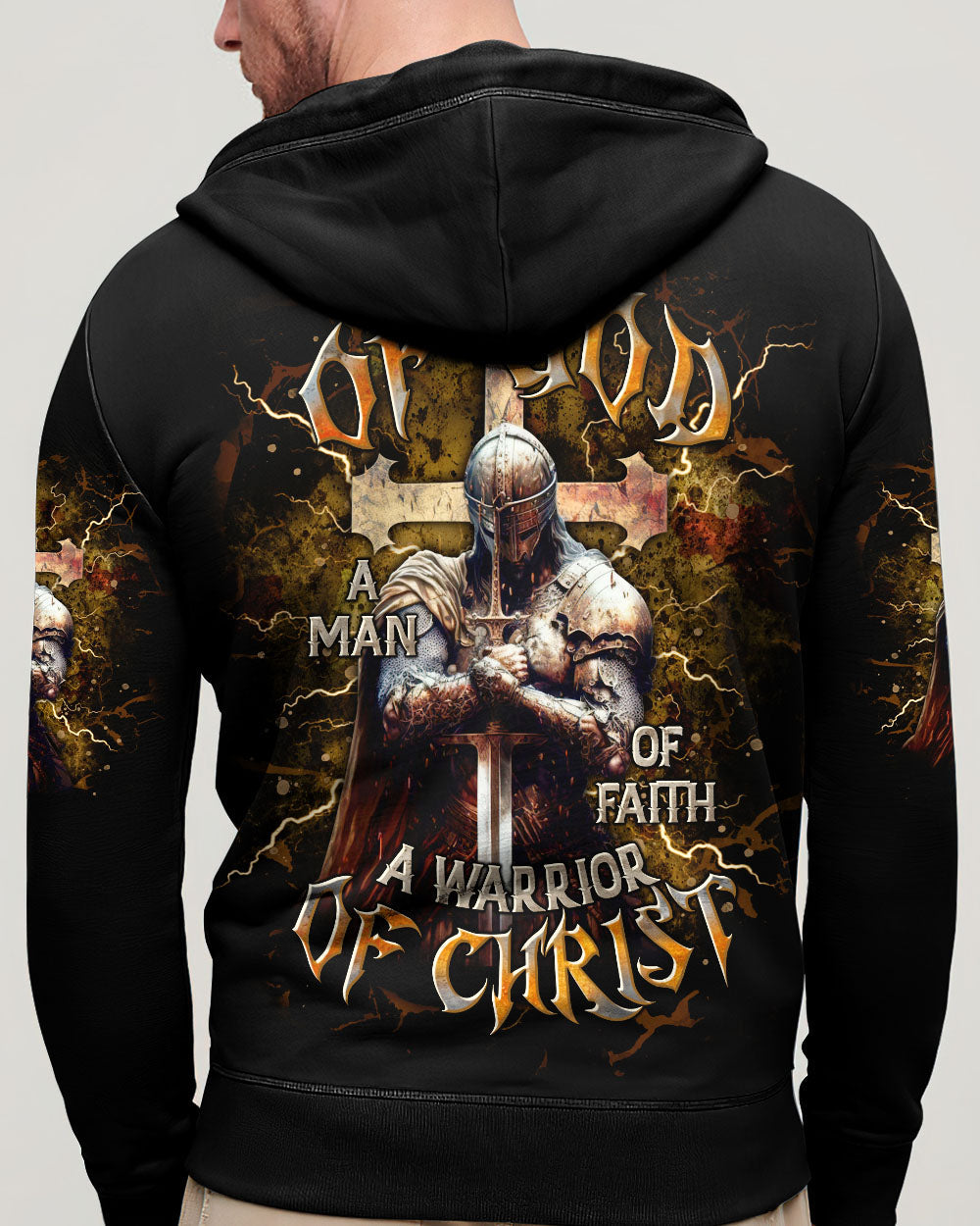 A Warrior Of Christ Men's All Over Print Shirt - Trunx261376