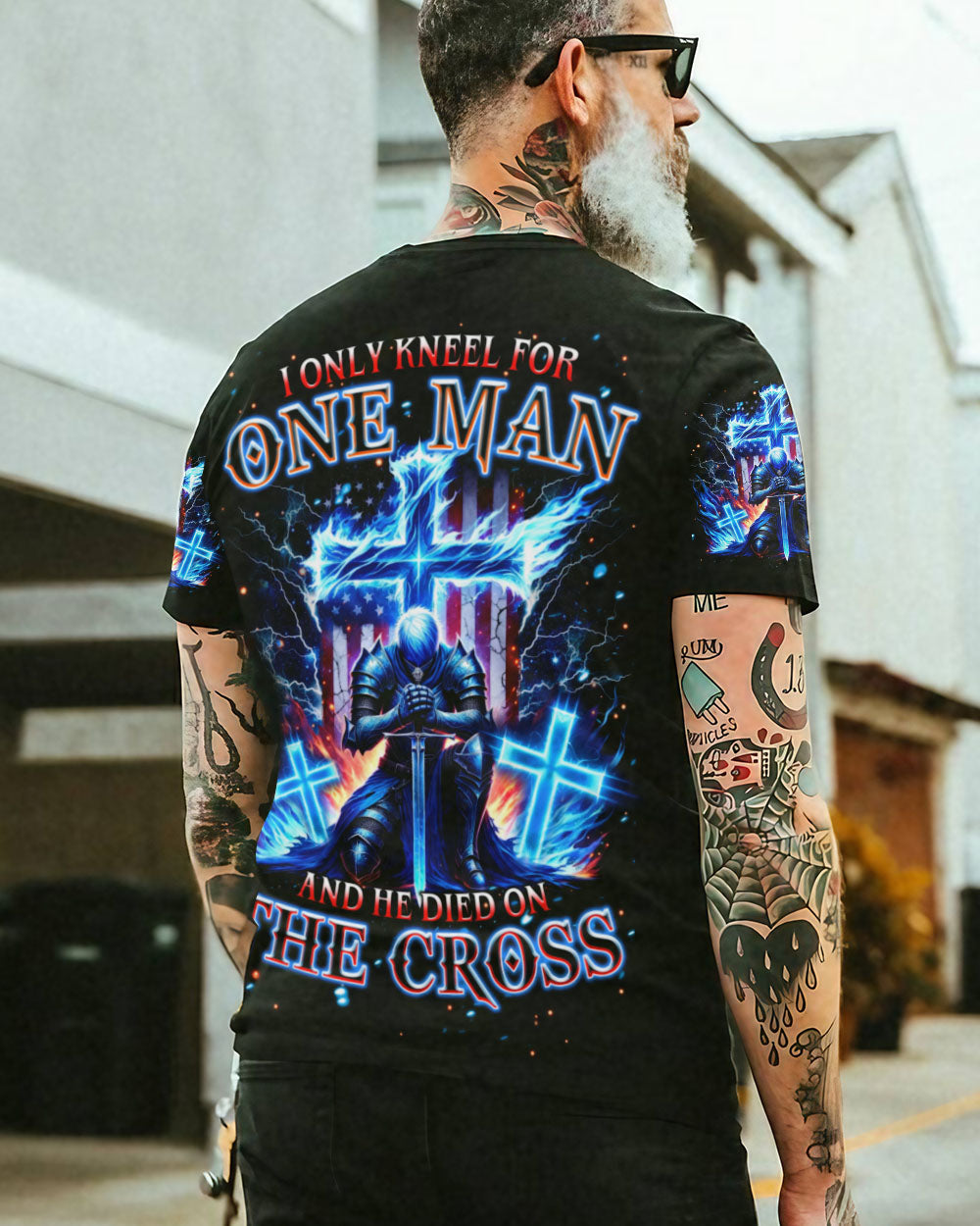 I Only Kneel For One Man Men's All Over Print Shirt - Trunx968846