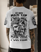 He Died For Me Lion Men's All Over Print Shirt - Trunx307315