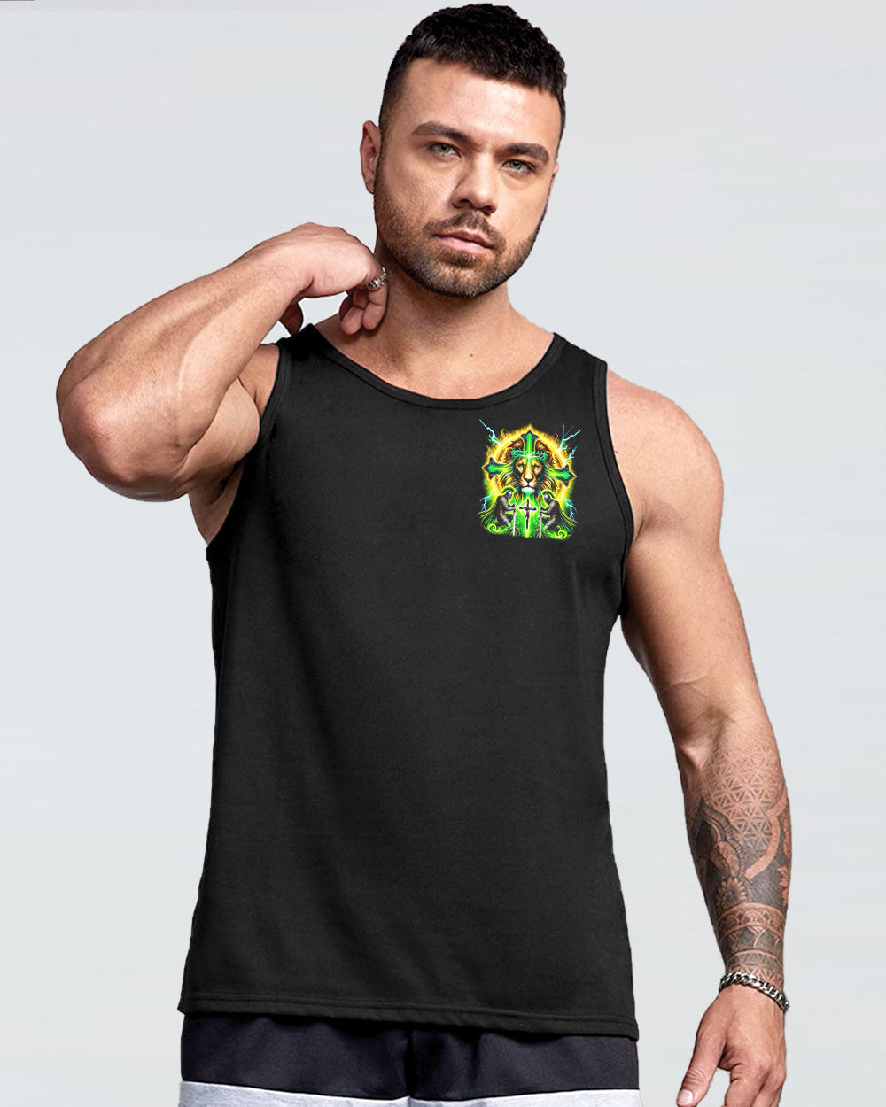 A Warrior Of Christ Warrior Lion Men's All Over Print Shirt - Trunx906496