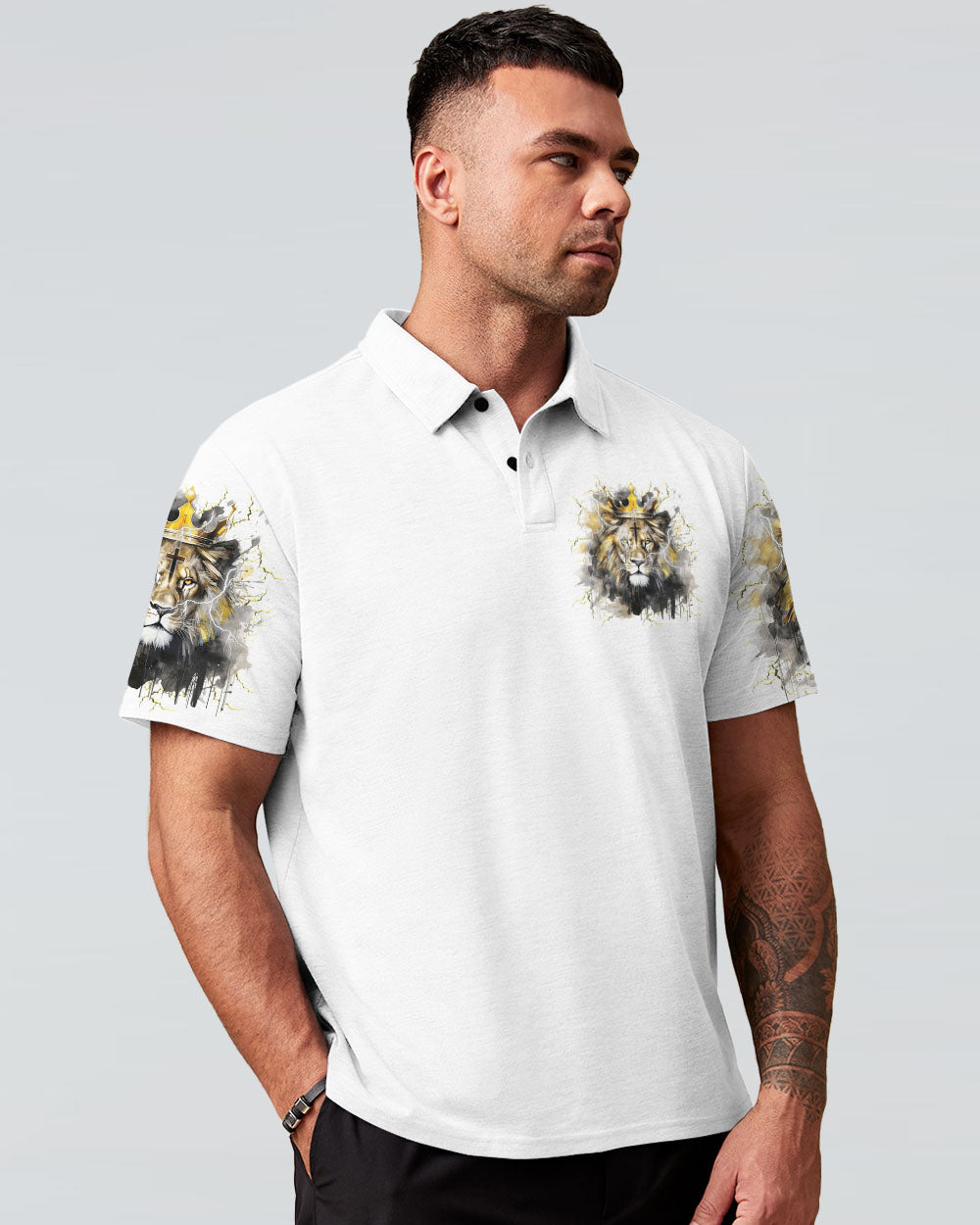 Coming Back As A King Lion Men's All Over Print Shirt - Trunx124506
