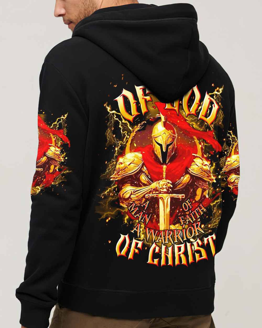 A Warrior Of Christ Men's All Over Print Shirt - Trunx543450