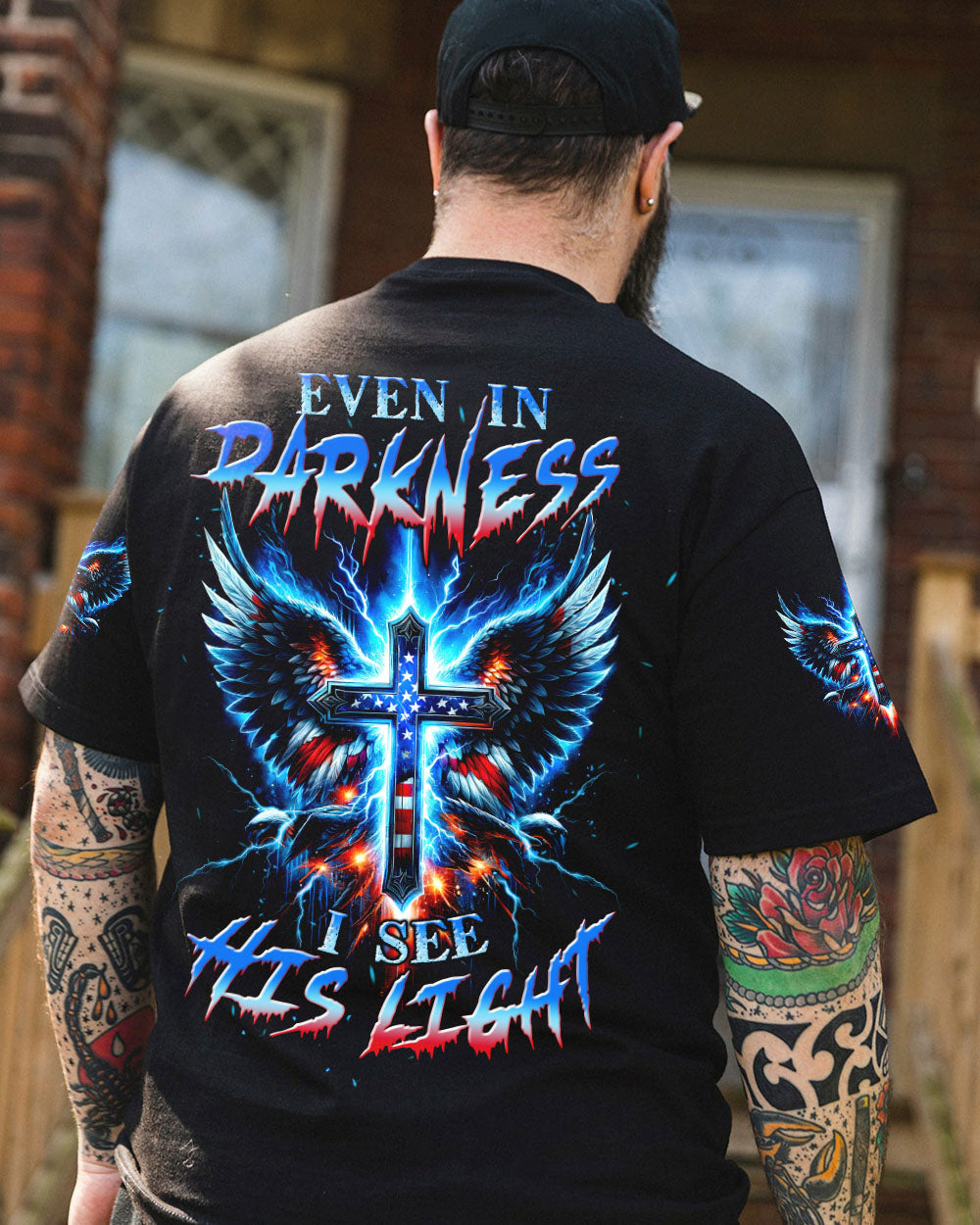Even In Darkness Wings Men's All Over Print Shirt - Trunx942927