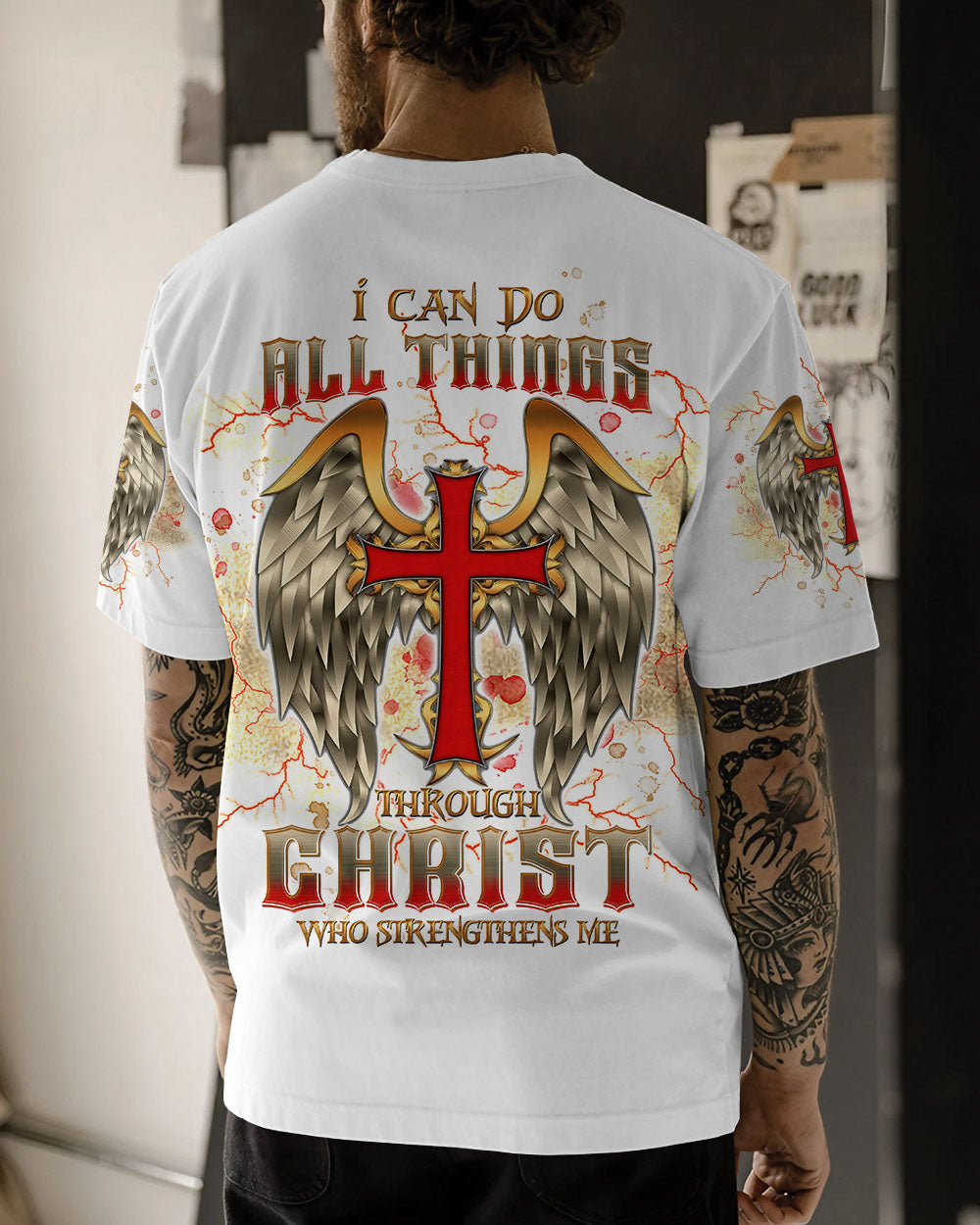 I Can Do All Things Men's All Over Print Shirt - Trunx385587