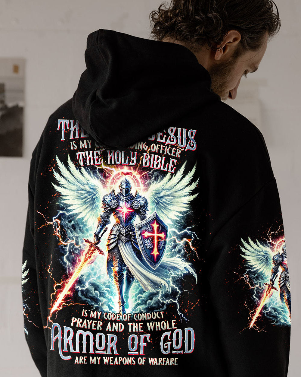 I'm A Warrior Of God Men's All Over Print Shirt - Trunx526301