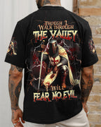 I Will Fear No Evil Warrior Men's All Over Print Shirt - Trunx276347