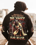 I Will Fear No Evil Warrior Men's All Over Print Shirt - Trunx276347