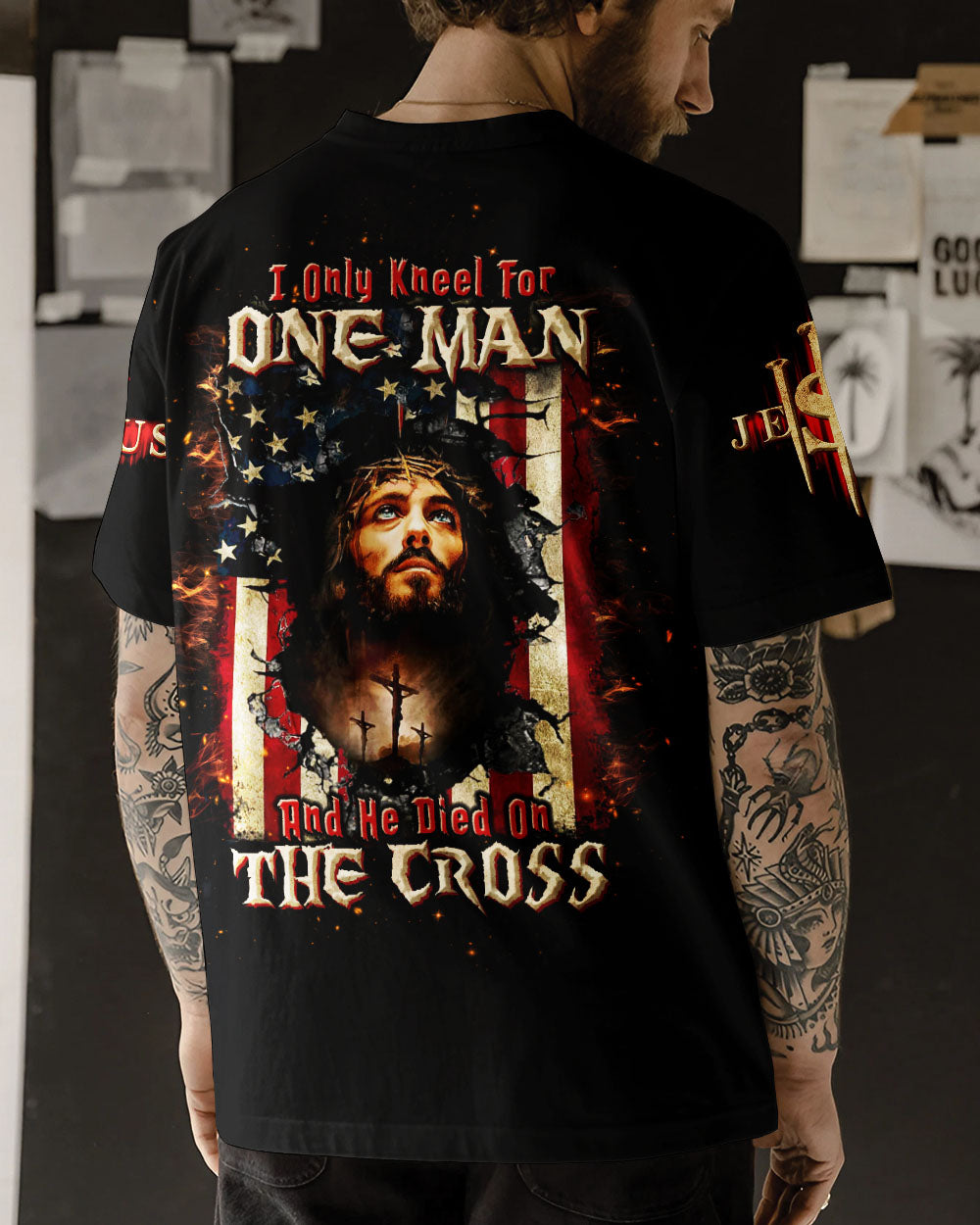 I Only Kneel For One Man Men's All Over Print Shirt - Trunx358772