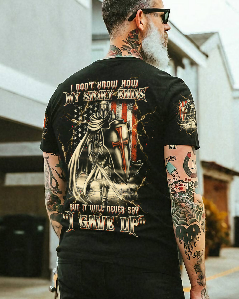 I Don't Know How My Story Ends Warrior Men's All Over Print Shirt - Trunx766378