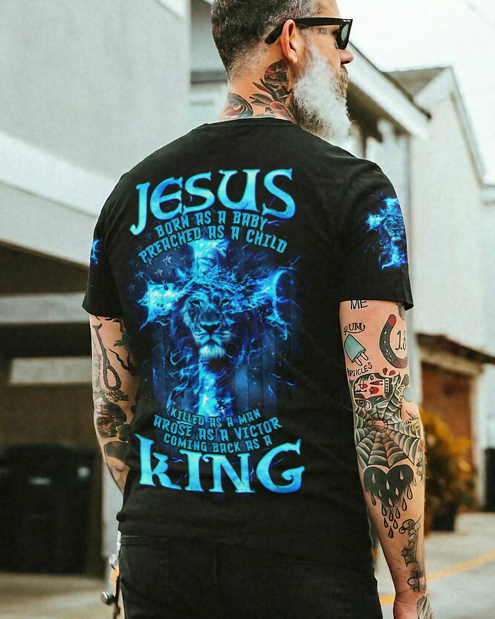 Coming Back As A King Lion Men's All Over Print Shirt - Trunx160963