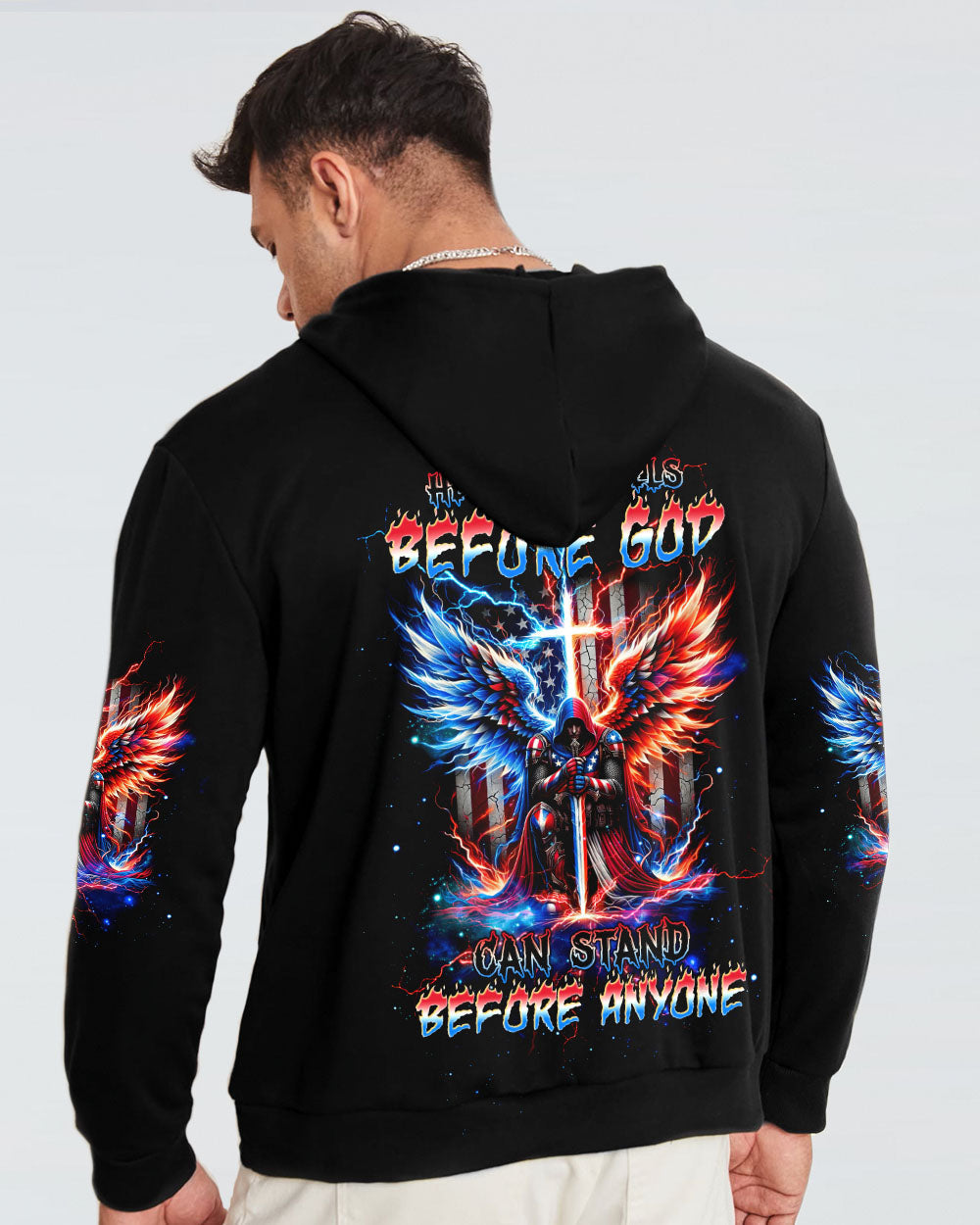 He Who Kneels Before God Warrior Men's All Over Print Shirt - Trunx127126
