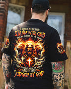 I Would Rather Stand With God Men's All Over Print Shirt - Trunx347522