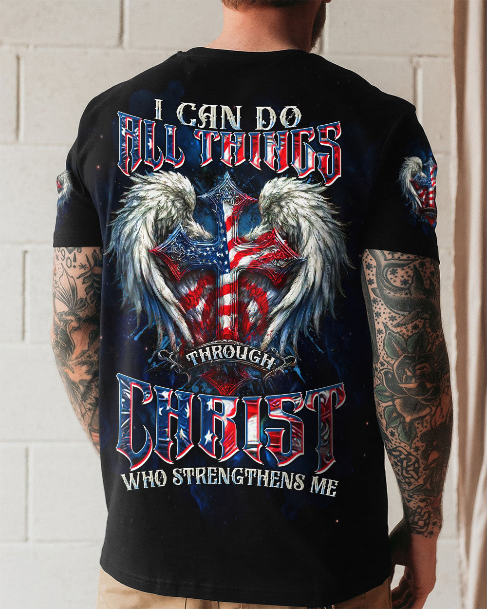I Can Do All Things Men's All Over Print Shirt - Trunx218157