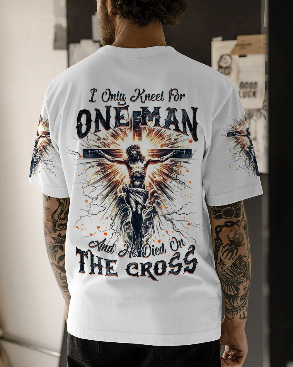I Only Kneel For One Man Men's All Over Print Shirt - Trunx146160