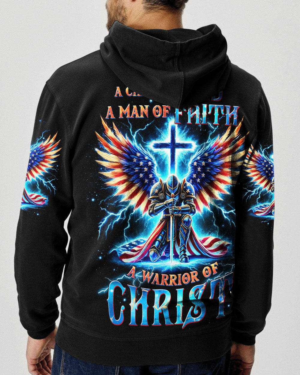 A Warrior Of Christ Men's All Over Print Shirt - Trunx188937