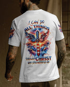 I Can Do All Things Cross Wings Men's All Over Print Shirt - Trunx524778