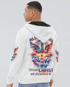 I Can Do All Things Cross Wings Men's All Over Print Shirt - Trunx524778