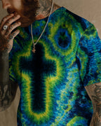 Cross Swirl Men's All Over Print Shirt - Trunx644885