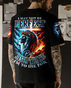I May Not Be Perfect Lion Men's All Over Print Shirt - Trunx470560