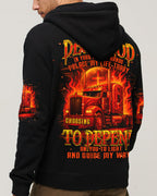 Dear God Trucker Men's All Over Print Shirt - Trunx895637