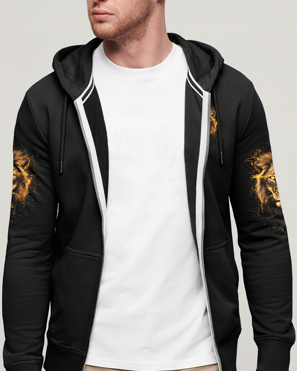 I Can Do All Things Lion Men's All Over Print Shirt - Trunx464124