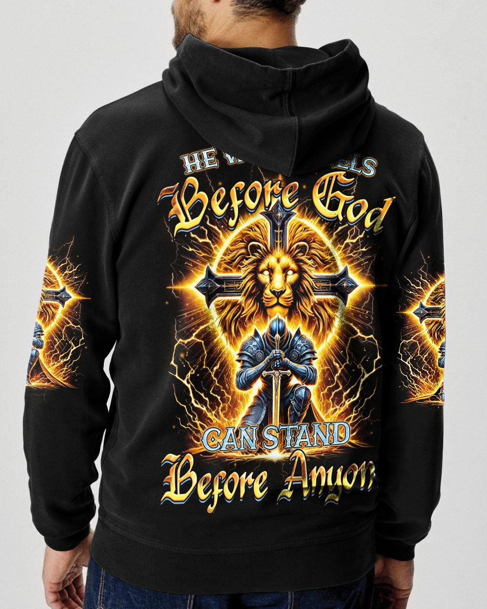 He Who Kneels Before God Men's All Over Print Shirt - Trunx168703
