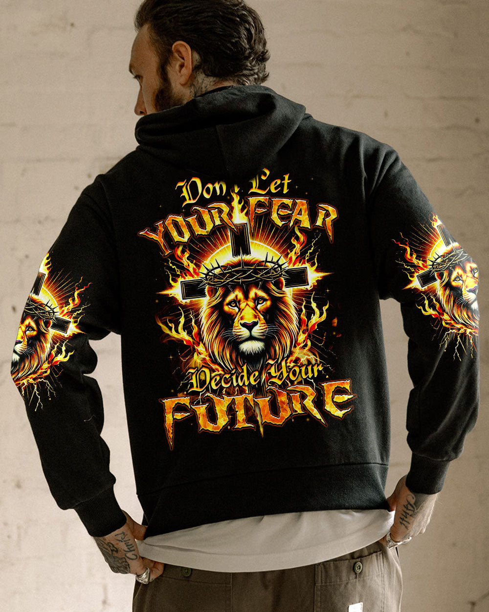 Don't Let Your Fear Decide Your Future Men's All Over Print Shirt - Trunx835957