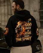 Blessed By God Lion Men's All Over Print Shirt - Trunx022177