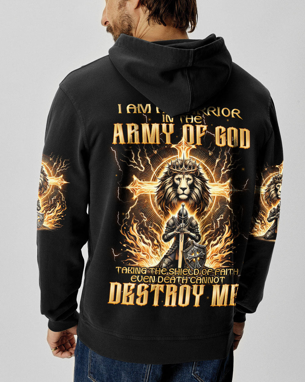 I Am A Warrior In The Army Of God Men's All Over Print Shirt - Trunx603443