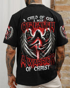 A Warrior Of Christ Men's All Over Print Shirt - Trunx448968