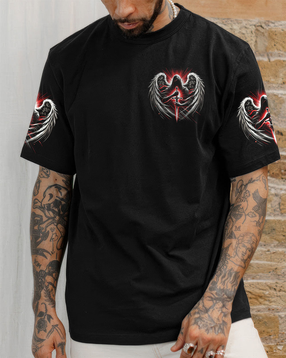A Warrior Of Christ Men's All Over Print Shirt - Trunx448968