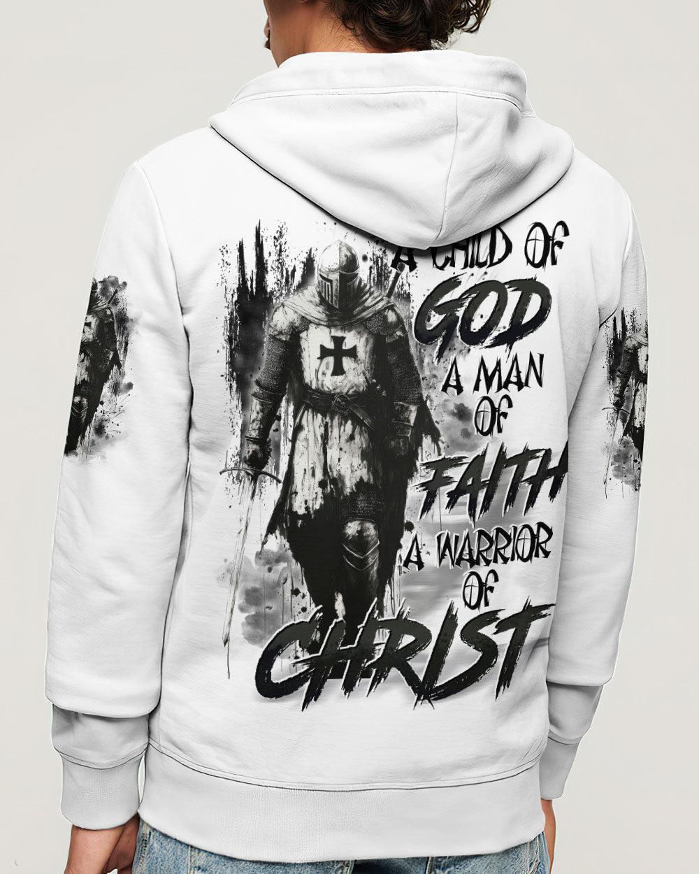 A Child Of God A Man Of Faith Men's All Over Print Shirt - Trunx612032
