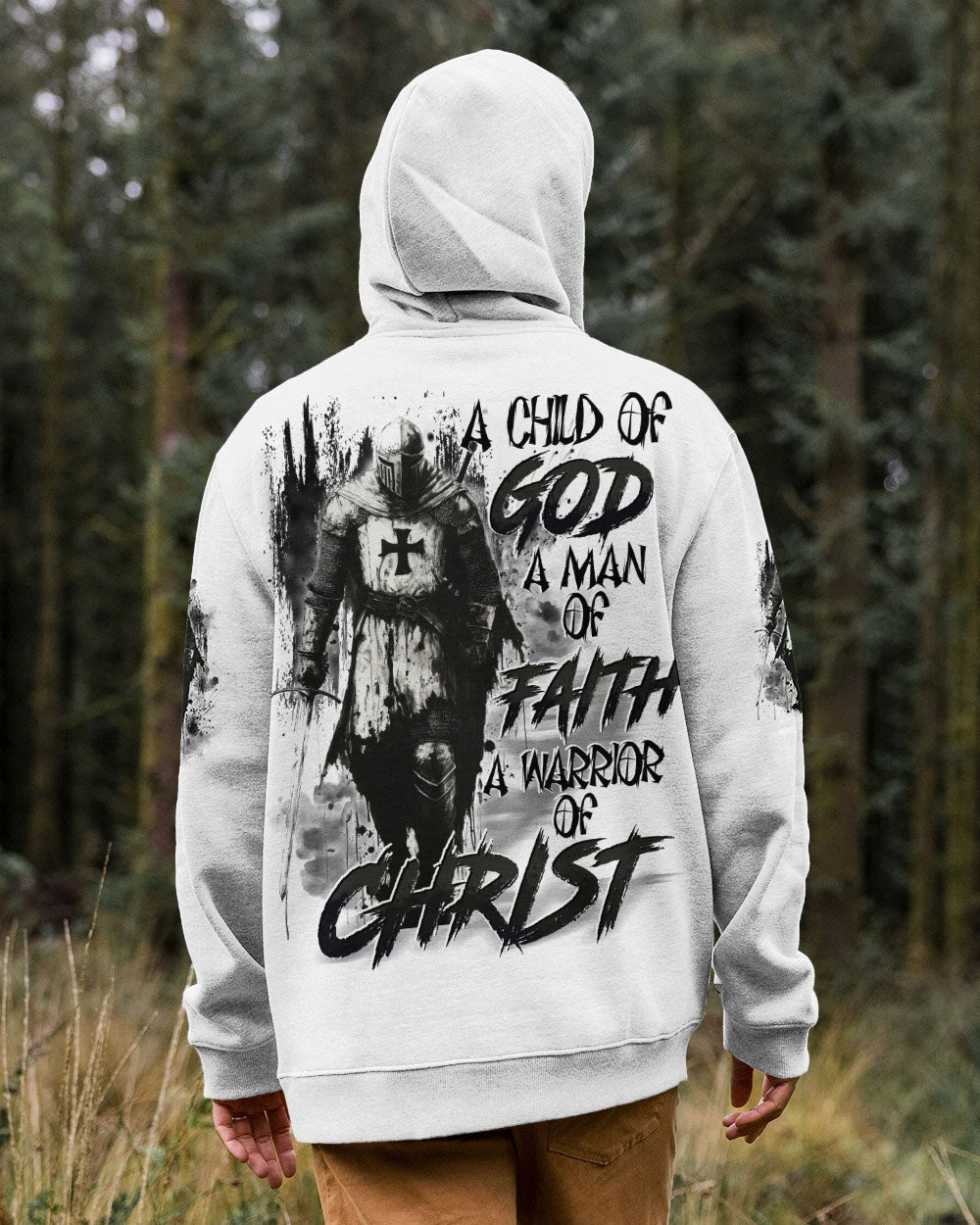 A Child Of God A Man Of Faith Men's All Over Print Shirt - Trunx612032