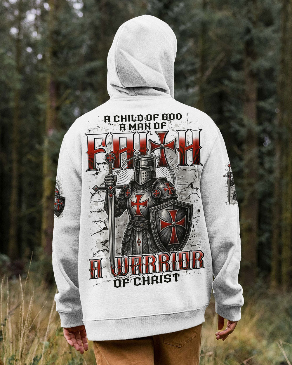 A Warrior Of Christ Men's All Over Print Shirt - Trunx966472