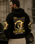 Don't Mistake Meekness For Weakness Lion Men's All Over Print Shirt - Trunx023213