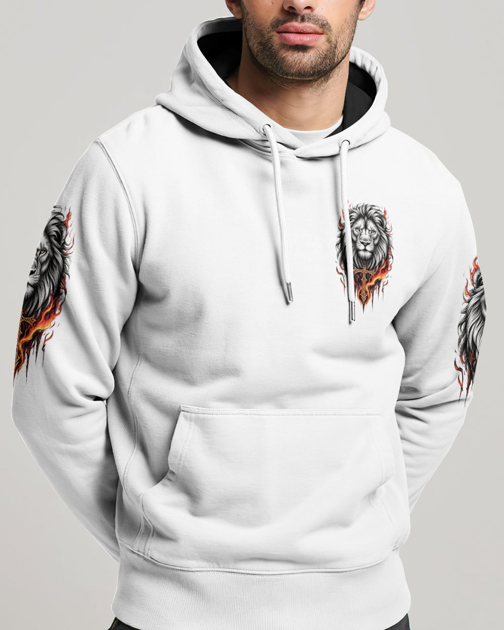 I Can Do All Things Lion Men's All Over Print Shirt - Trunx295303