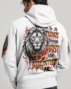 I Can Do All Things Lion Men's All Over Print Shirt - Trunx295303