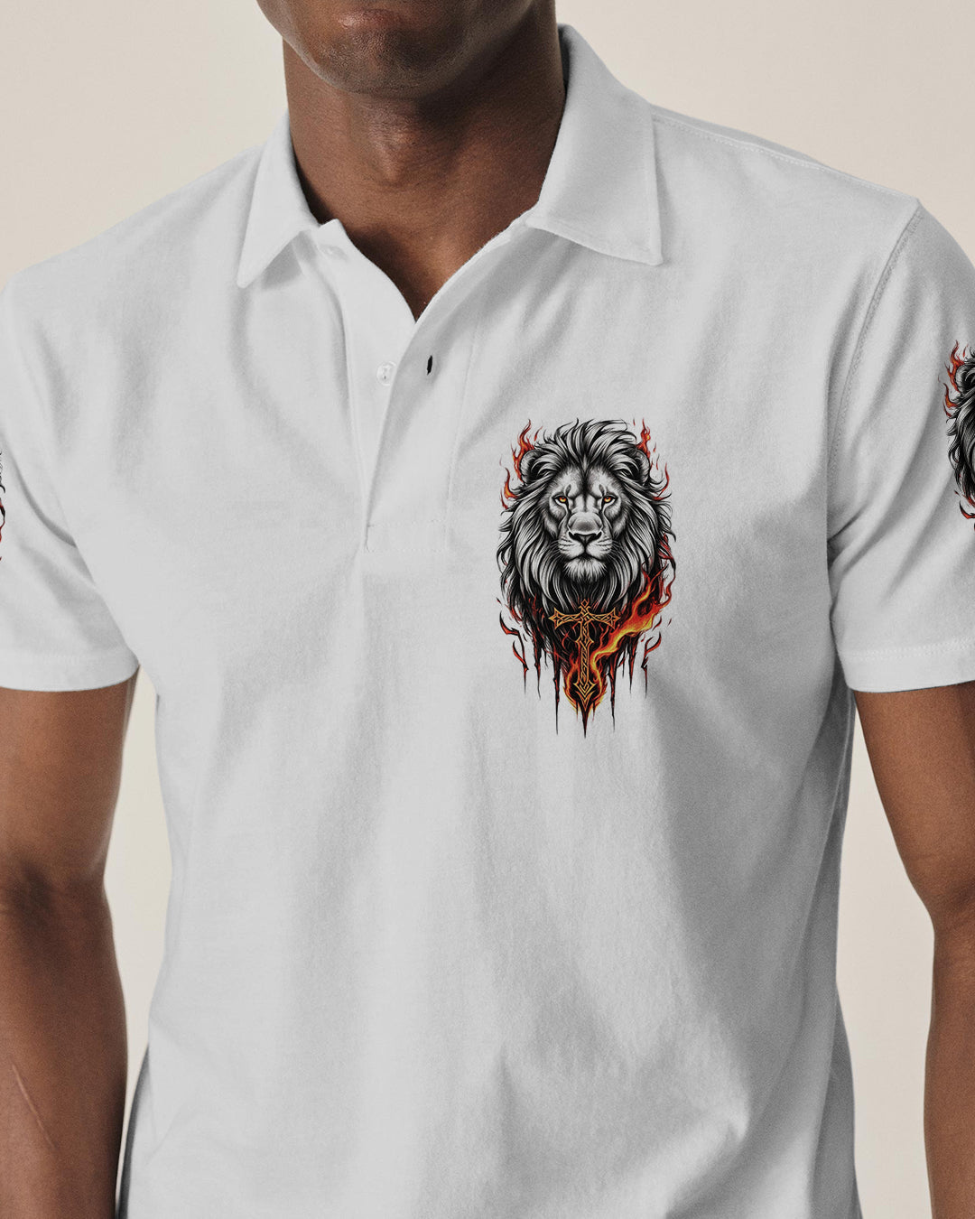 I Can Do All Things Lion Men's All Over Print Shirt - Trunx295303