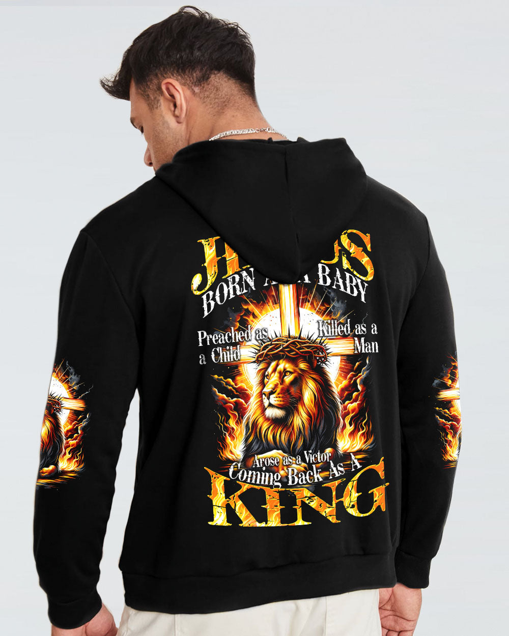 Coming Back As A King Men's All Over Print Shirt - Trunx339895