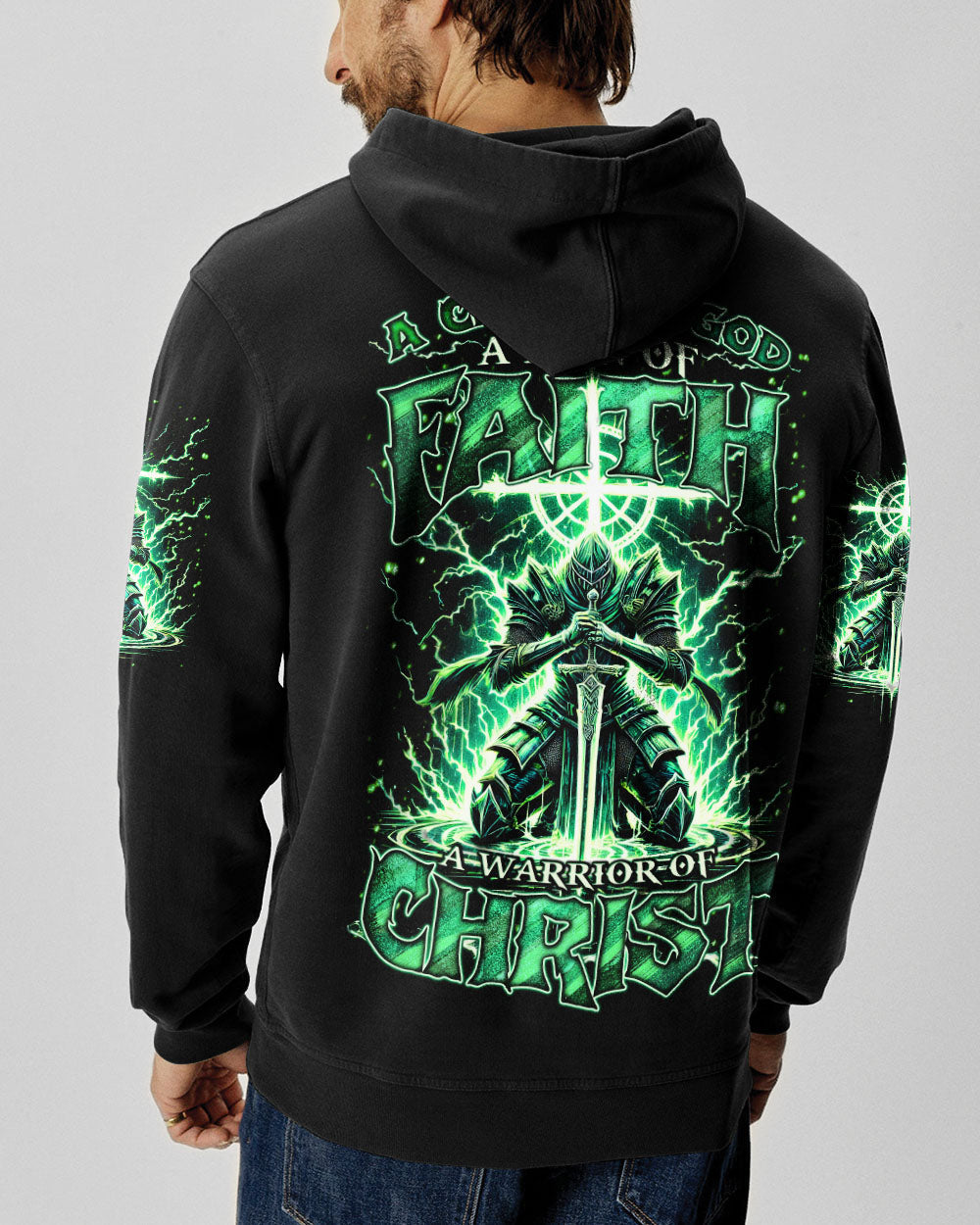 Child Of God A Warrior Of Christ Men's All Over Print Shirt - Trunx630841