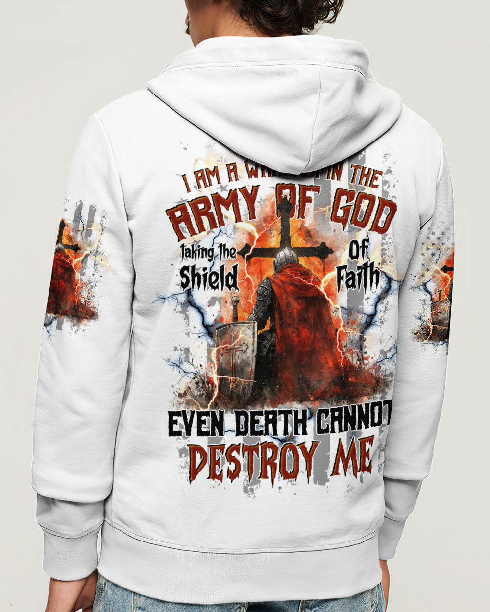 I Am A Warrior In The Army Of God Men's All Over Print Shirt - Trunx686834